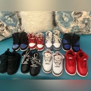 Jordan and Nike shoes size 8c